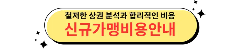 와구이닭 신규 가맹 비용